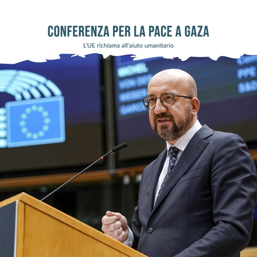 Charles Michel - Conferenza a Gaza: l'UE Richiama ...